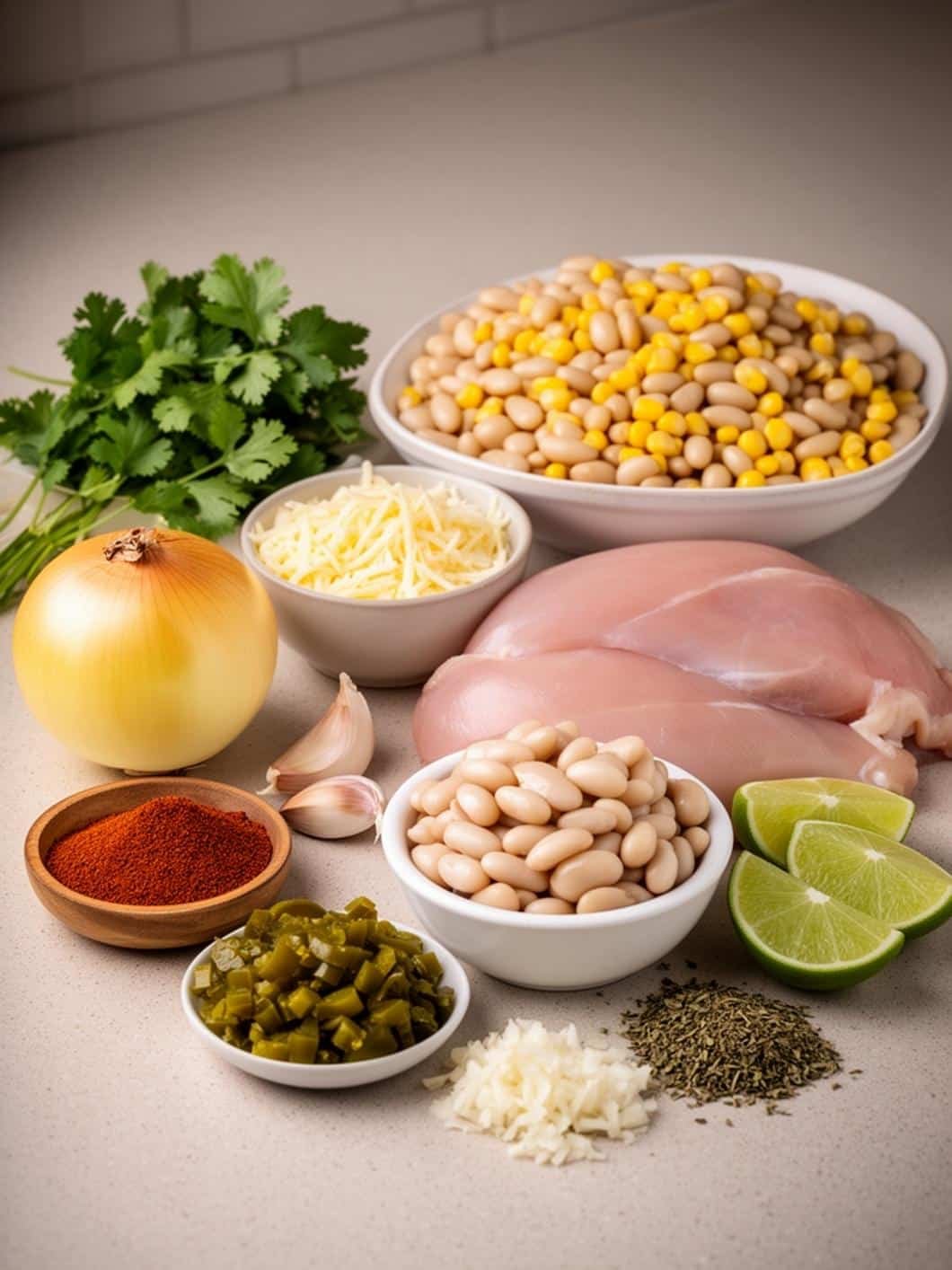 Creamy Instant Pot White Chicken Chili Recipe