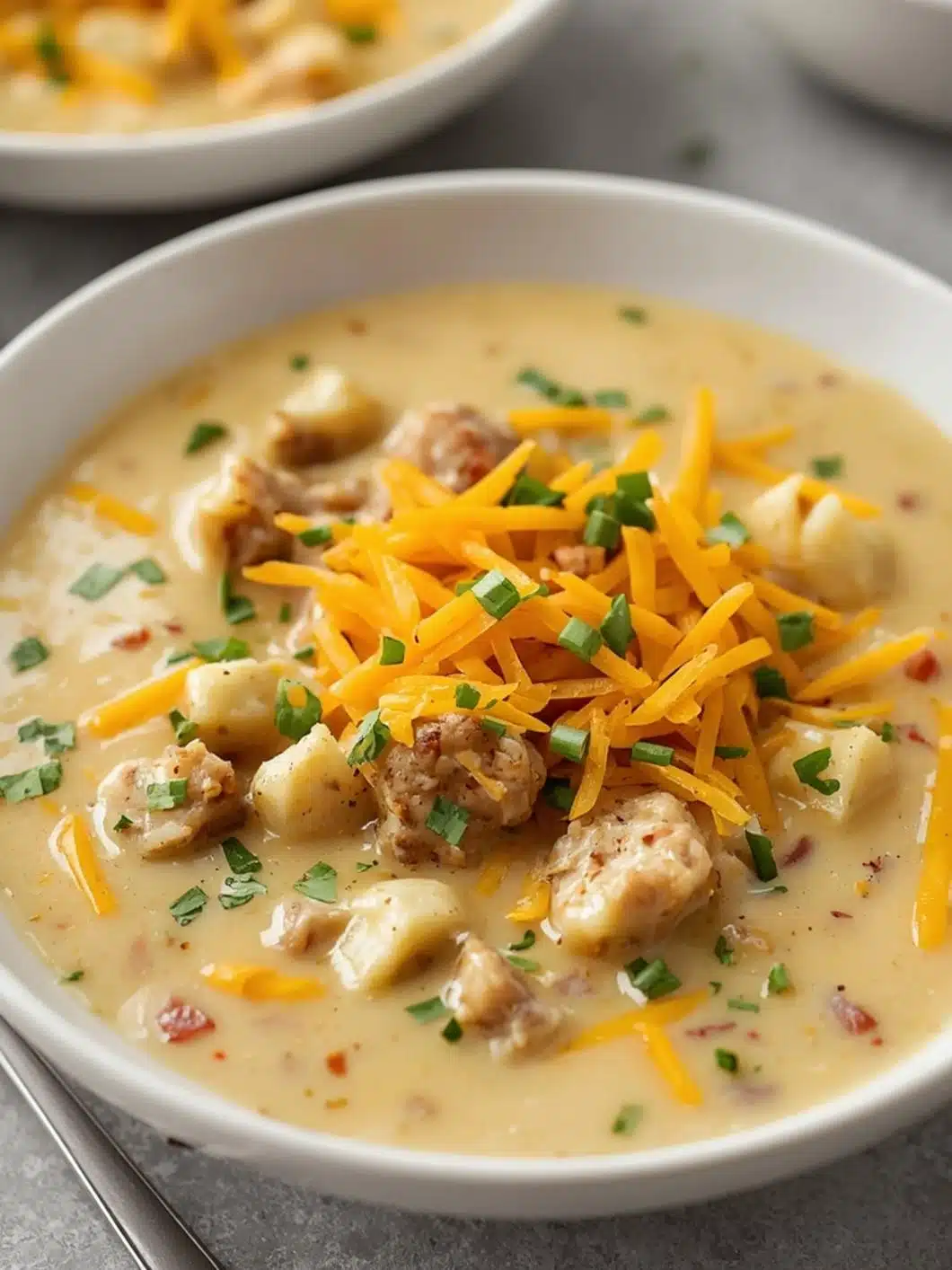 Easy Slow Cooker Creamy Potato Soup - A Family Favorite Recipe