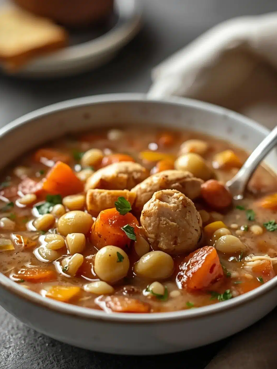 Healthy Slow Cooker Chicken & Barley Soup Recipe 11 Healthy Slow Cooker Chicken & Barley Soup Recipe