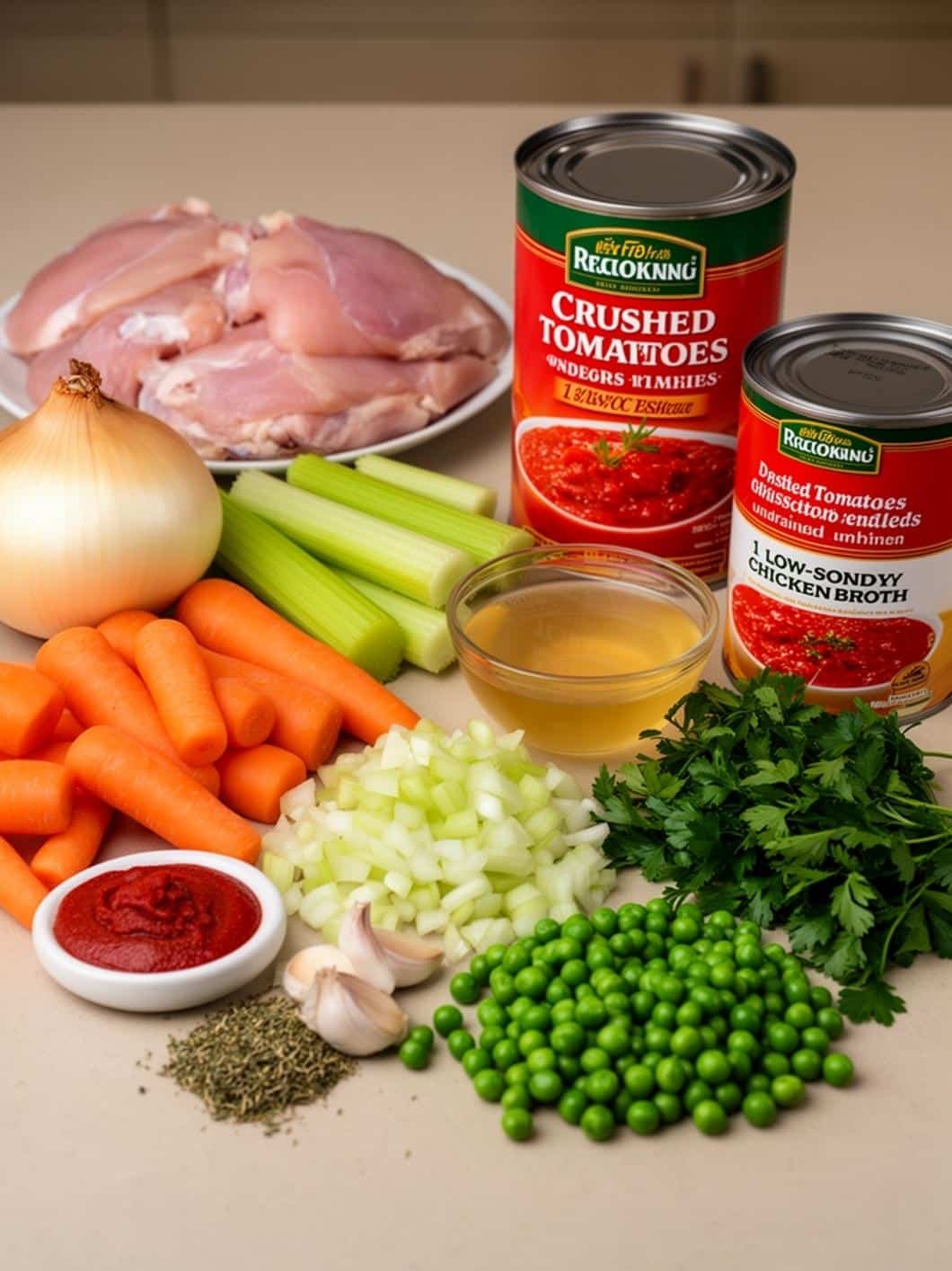 Healthy Slow Cooker Chicken Stew: Easy Low-Calorie Dinner Recipe