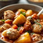Healthy Slow Cooker Chicken & Vegetable Stew: Easy Family Dinner 12 =
