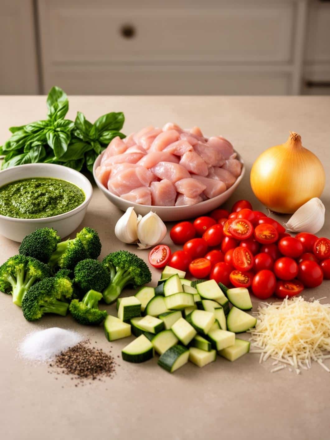 Instant Pot Chicken Pesto with Vegetables: Easy & Healthy Family Dinner 13 Instant Pot Chicken Pesto with Vegetables: Easy & Healthy Family Dinner