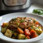 Instant Pot Chicken Pesto with Vegetables: Easy & Healthy Family Dinner 12 =