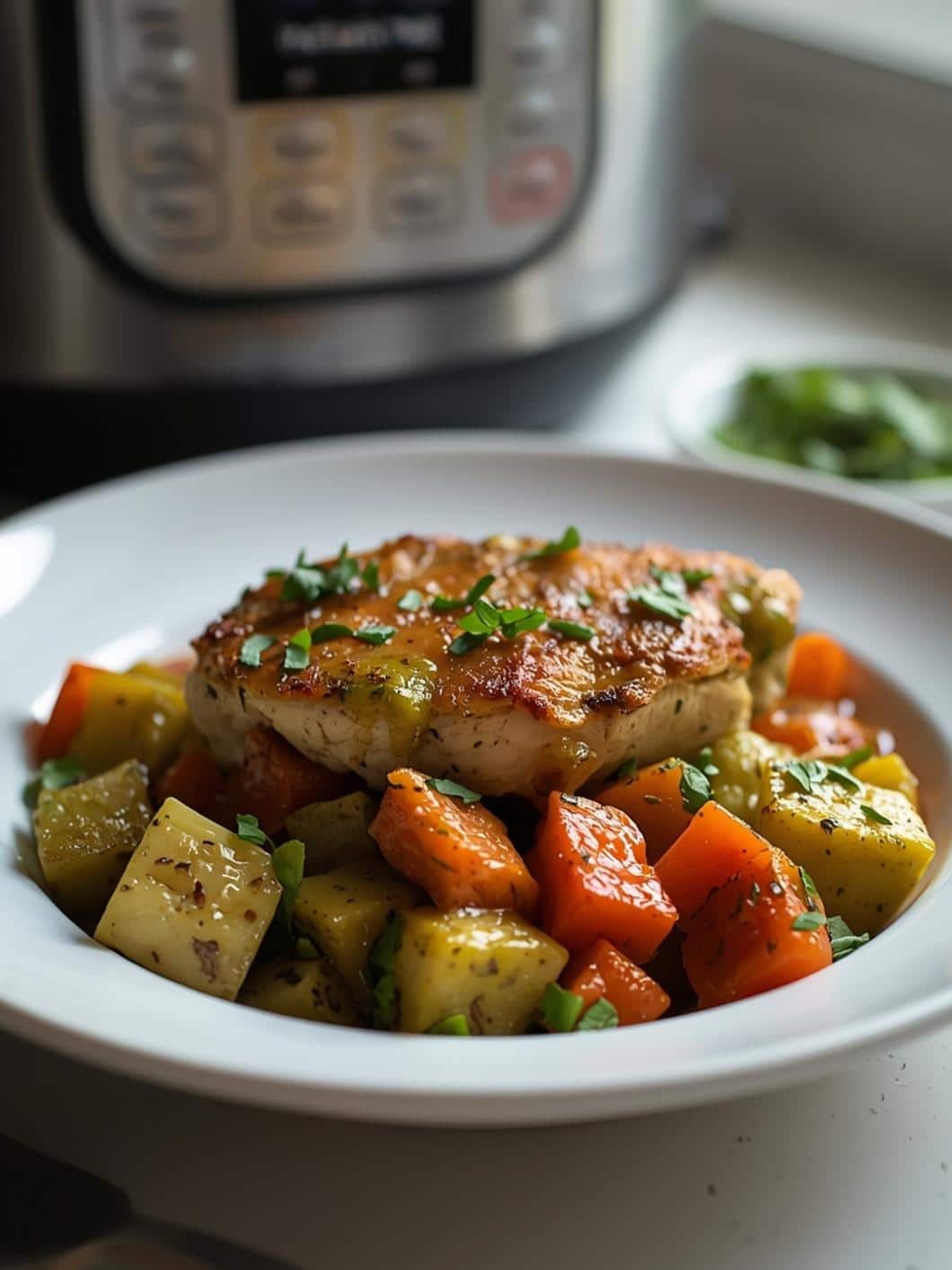 Instant Pot Chicken Pesto with Vegetables: Easy & Healthy Family Dinner 11 Instant Pot Chicken Pesto with Vegetables: Easy & Healthy Family Dinner