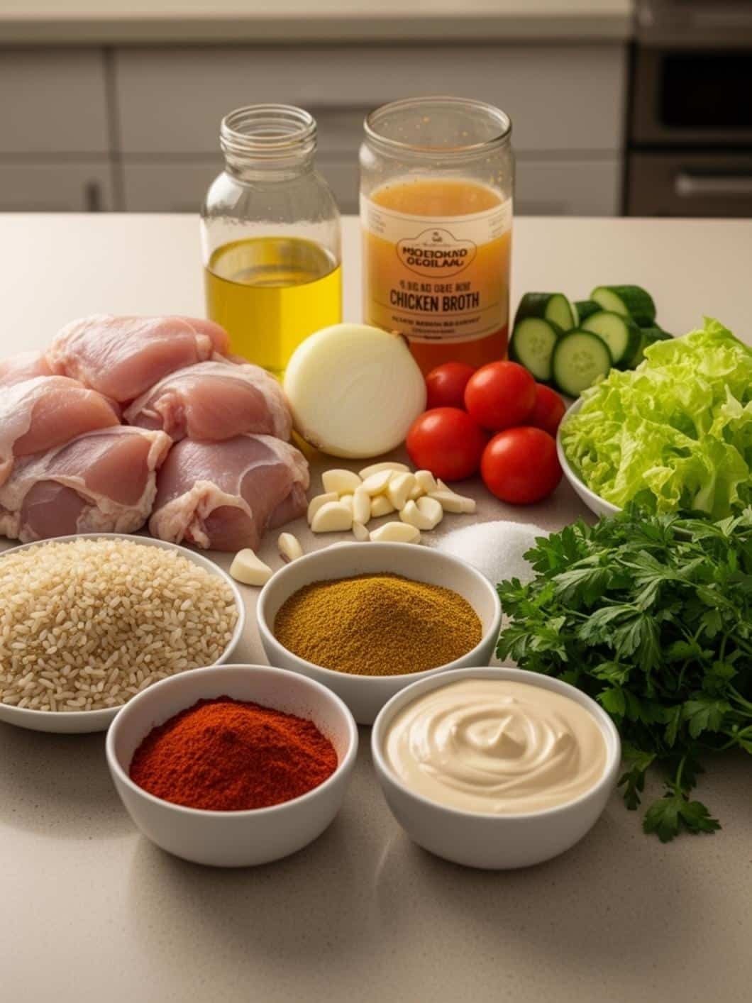 Instant Pot Chicken Shawarma Bowls: Easy & Healthy Slow Cooker Dinner