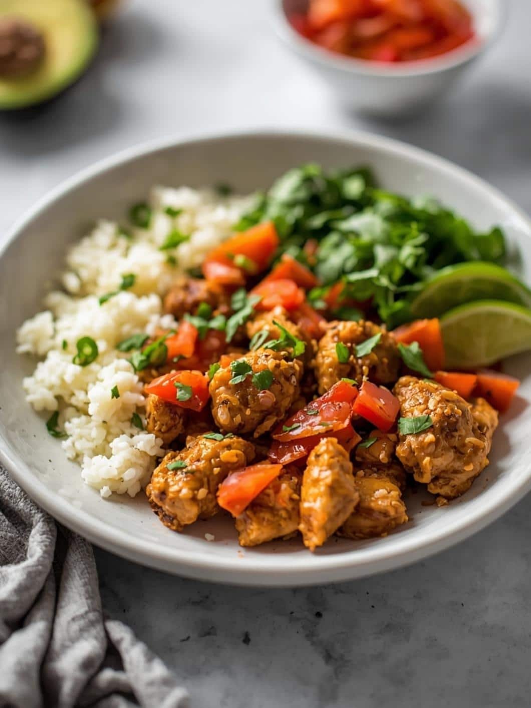 Instant Pot Chicken Shawarma Bowls: Easy & Healthy Slow Cooker Dinner