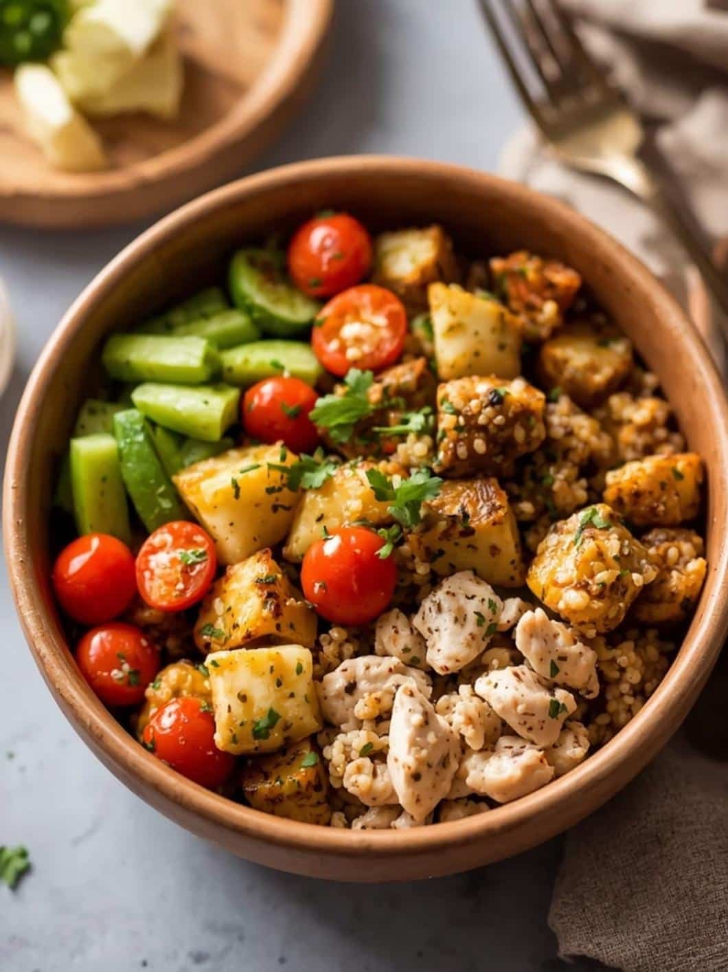 Instant Pot Chicken & Veggie Bowls: Healthy Weeknight Meal Idea