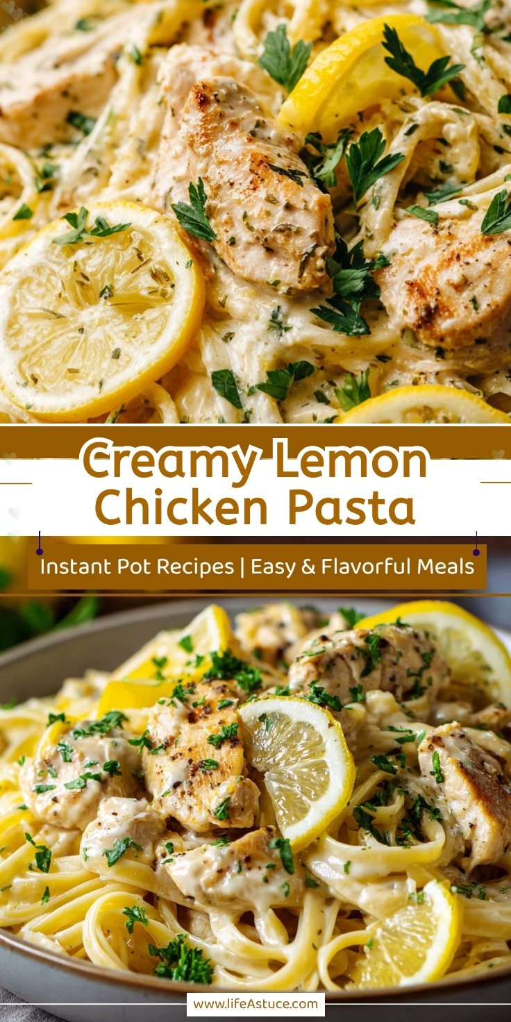 Instant Pot Creamy Lemon Chicken Pasta: Easy Weeknight Dinner 14 Instant Pot Creamy Lemon Chicken Pasta: Easy Weeknight Dinner