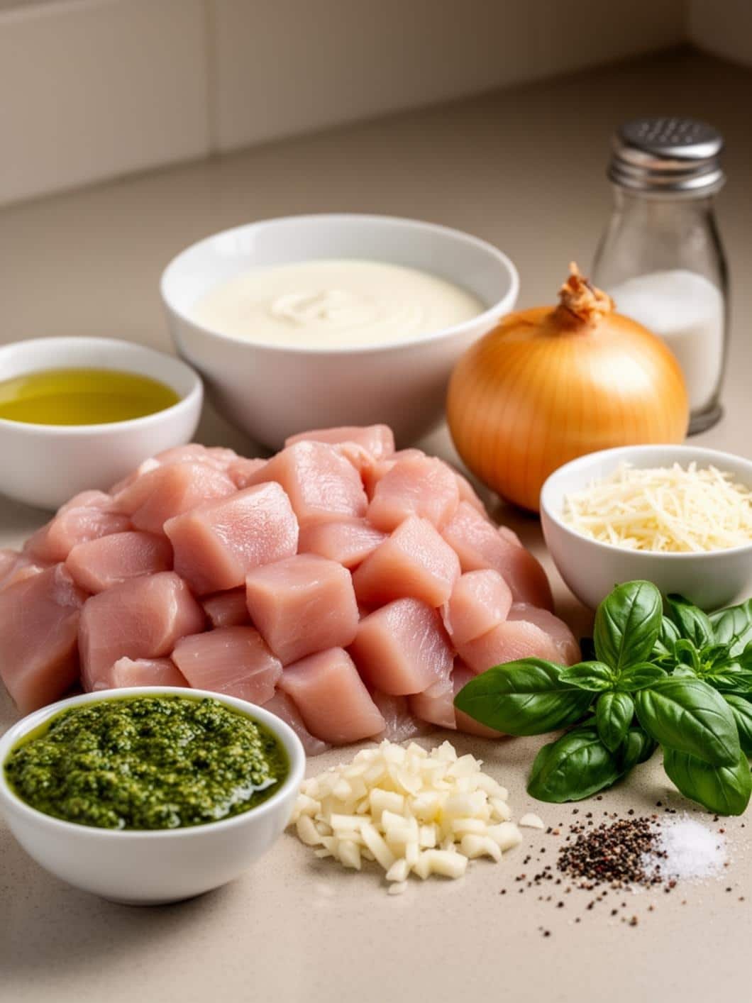 Instant Pot Creamy Pesto Chicken: Easy & Healthy Dinner