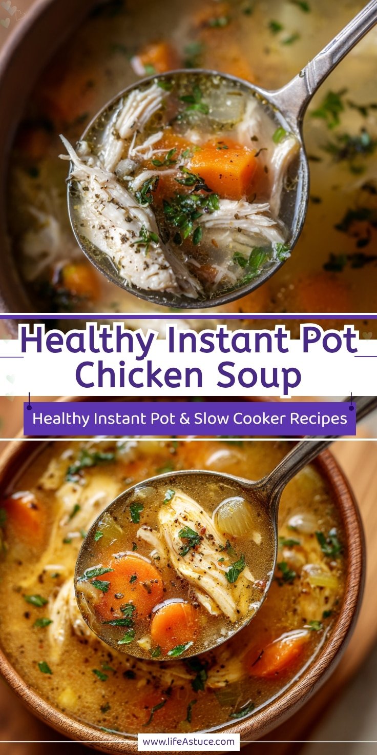Instant Pot High-Protein Chicken Soup: Healthy & Filling for Weight Loss 14 Instant Pot High-Protein Chicken Soup: Healthy & Filling for Weight Loss