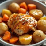Instant Pot Honey Mustard Chicken with Carrots & Potatoes 12 =