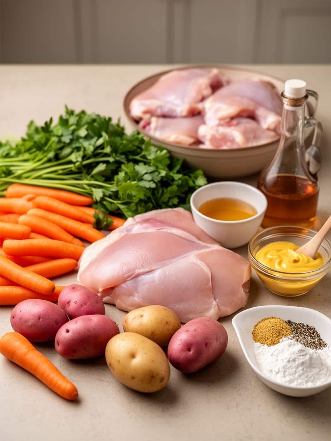 Instant Pot Honey Mustard Chicken with Carrots & Potatoes 13 Instant Pot Honey Mustard Chicken with Carrots & Potatoes