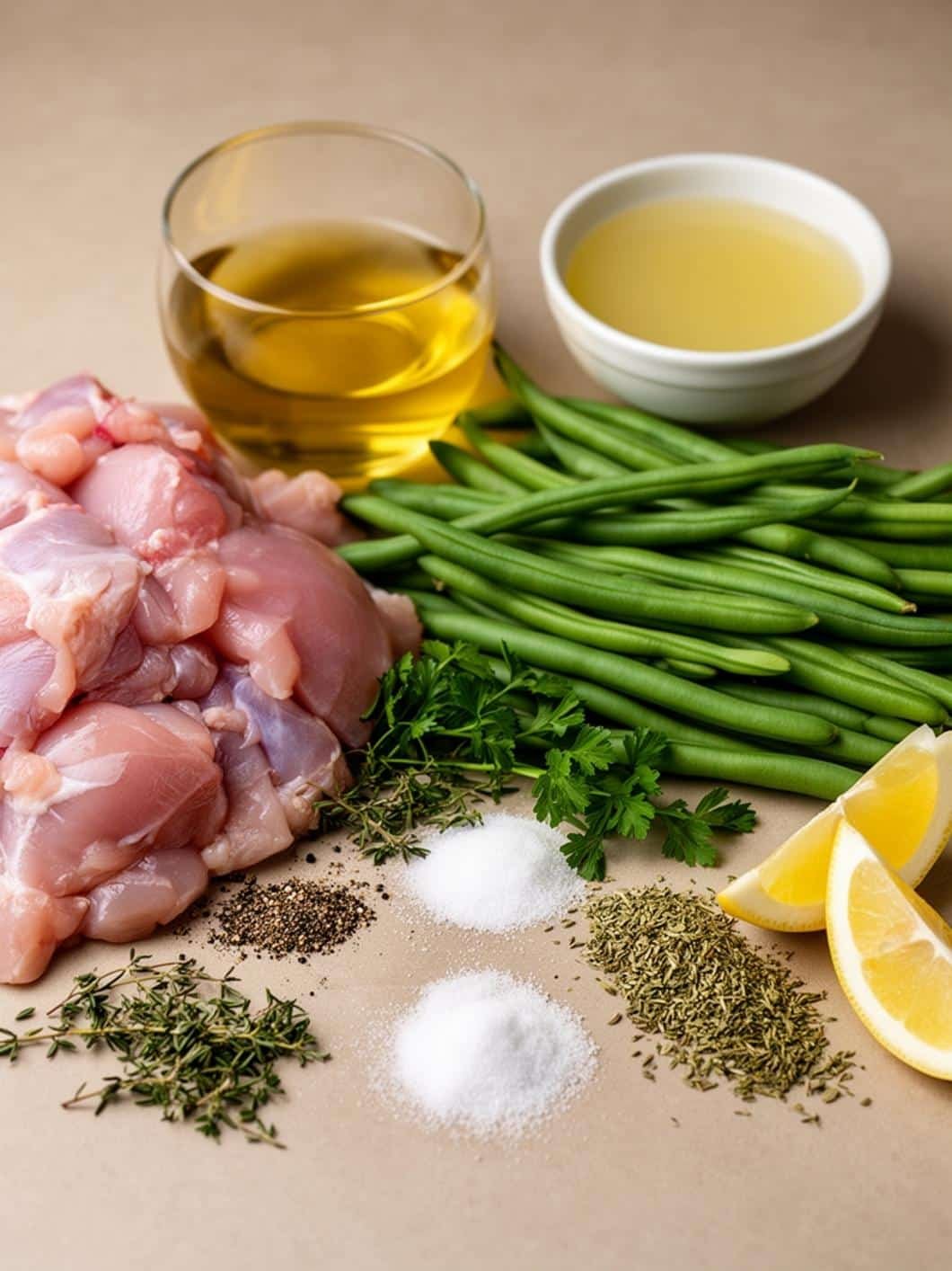 Instant Pot Lemon Herb Chicken & Green Beans: Healthy One-Pot Meal