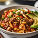 Quick & Flavorful Instant Pot Chicken Taco Bowls 12 =