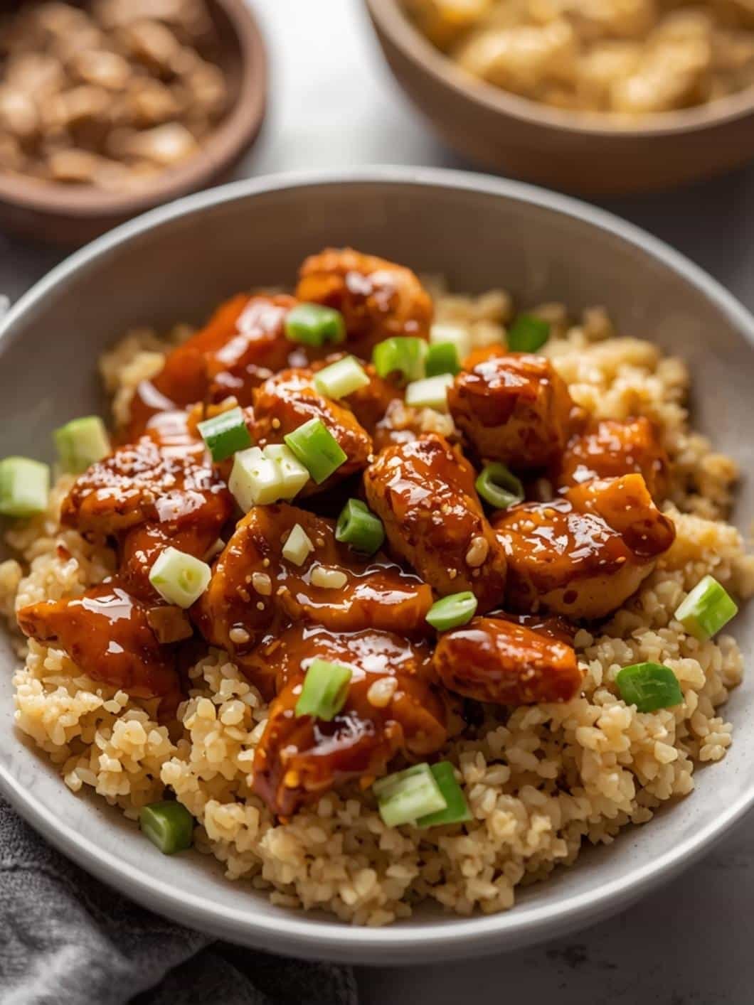 Slow Cooker BBQ Chicken Quinoa Meal Prep Bowls 15 Slow Cooker BBQ Chicken Quinoa Meal Prep Bowls