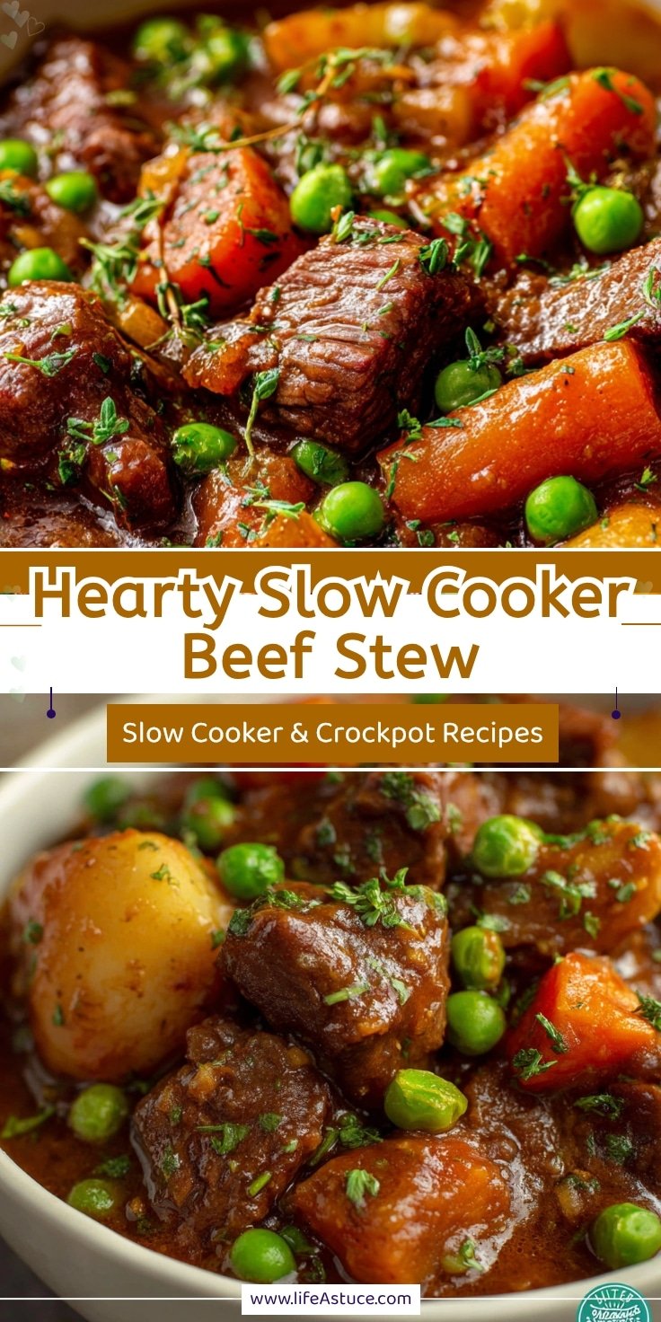 Simple Slow Cooker Beef & Veggie Stew: Hearty & Delicious Home Style Meal 14 Simple Slow Cooker Beef & Veggie Stew: Hearty & Delicious Home Style Meal