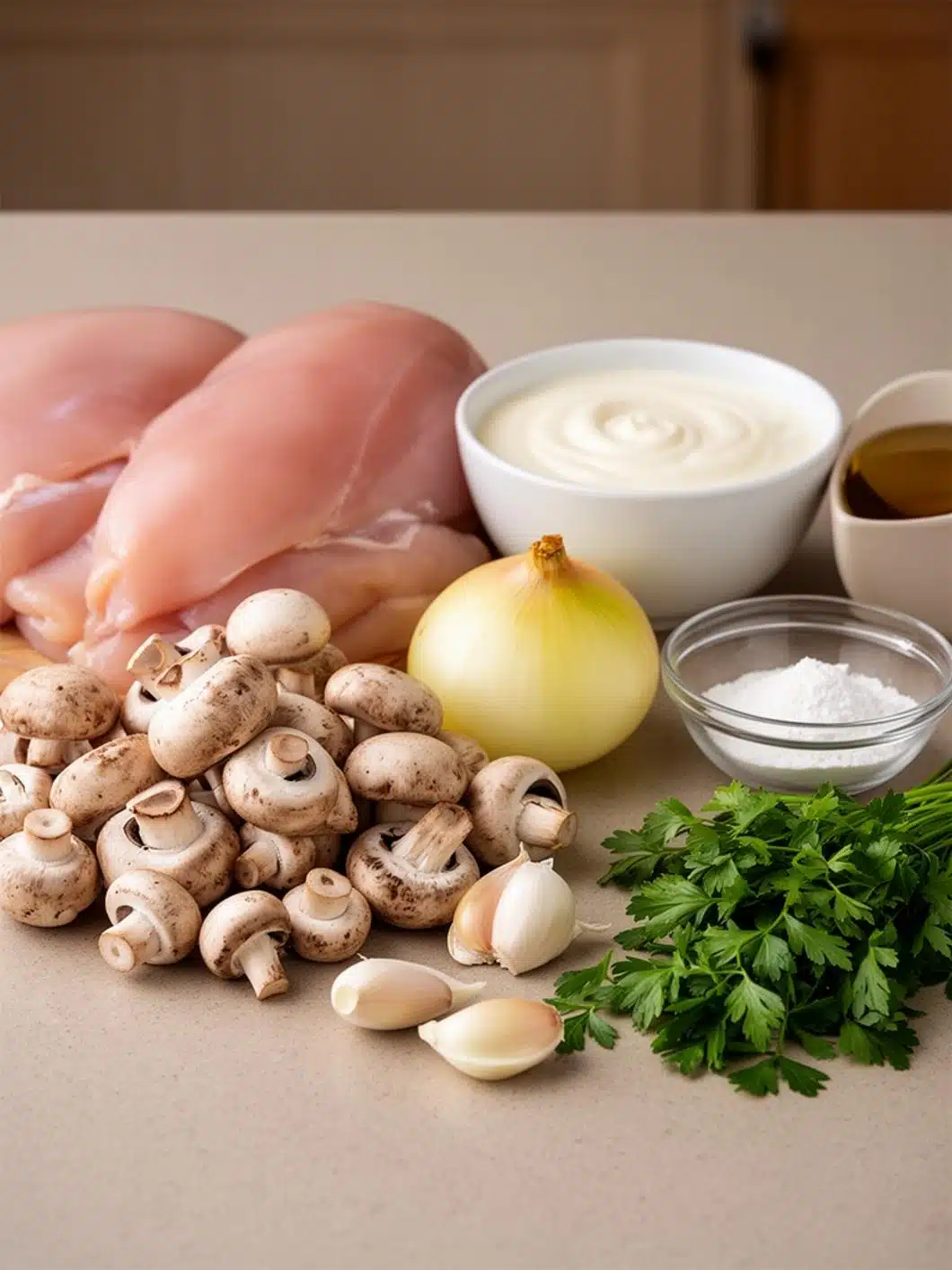 Slow Cooker Chicken & Mushroom Sauce: Easy Creamy Marsala Recipe