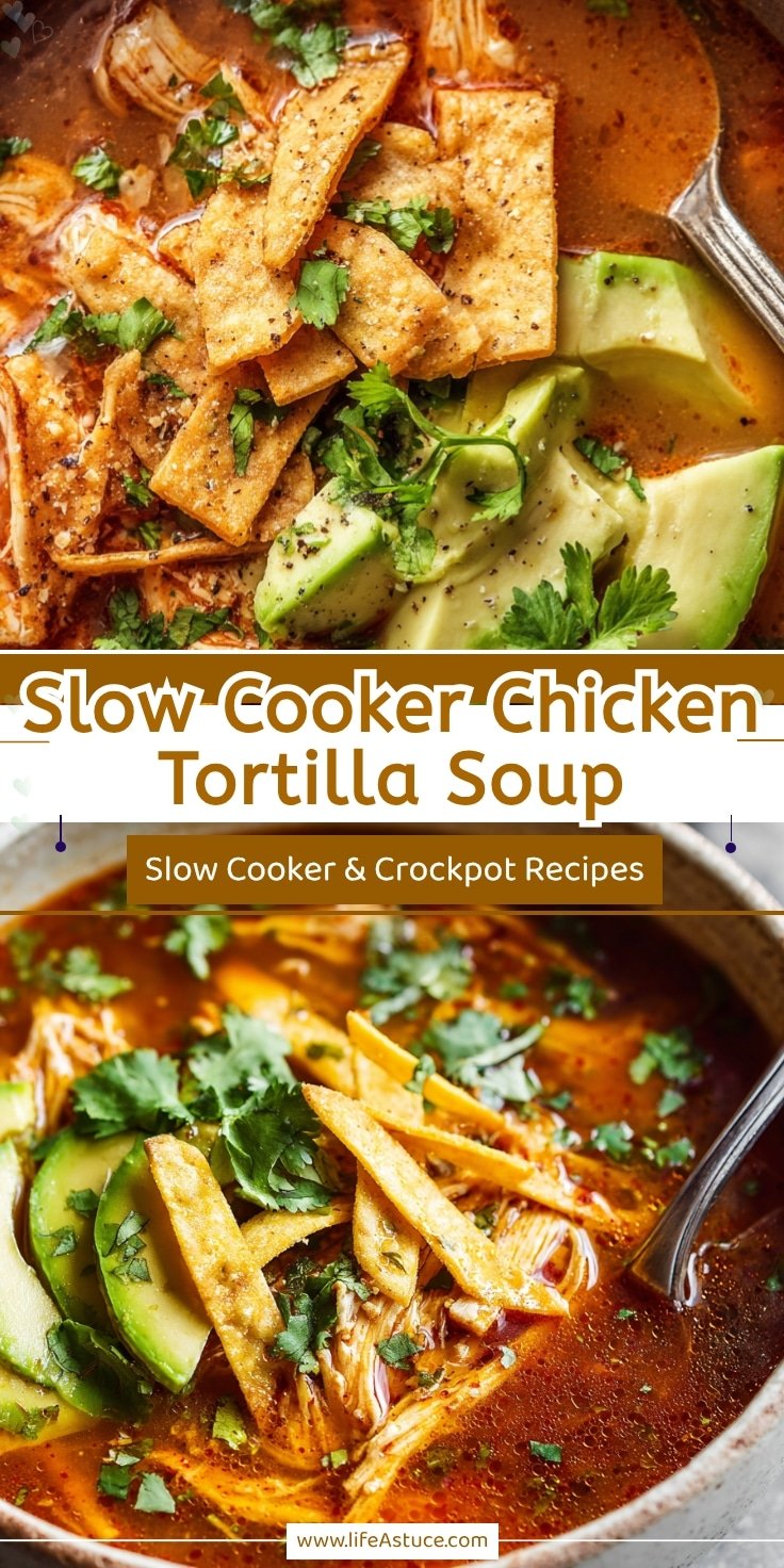 Easy Slow Cooker Chicken Tortilla Soup Recipe 14 Easy Slow Cooker Chicken Tortilla Soup Recipe