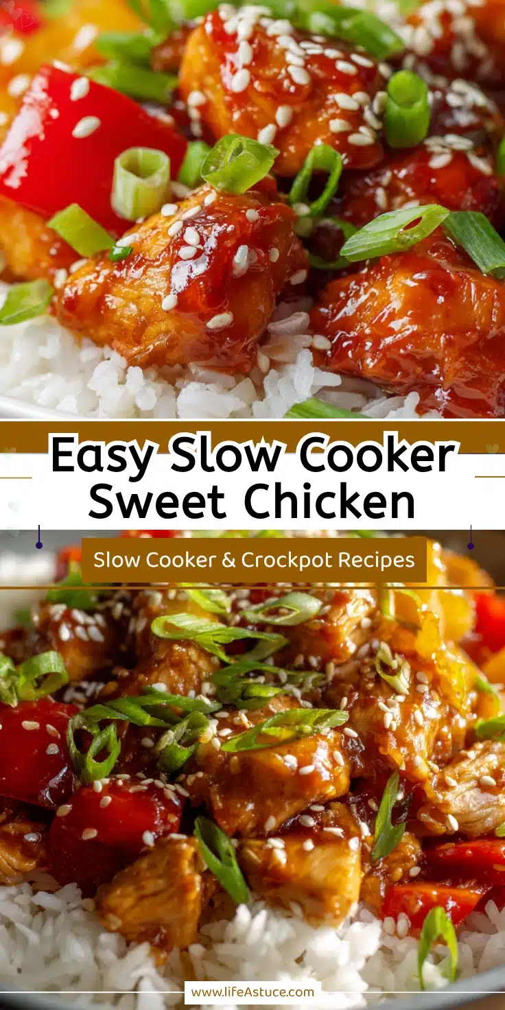 Slow Cooker Sweet & Sour Chicken: Easy Crockpot Dinner