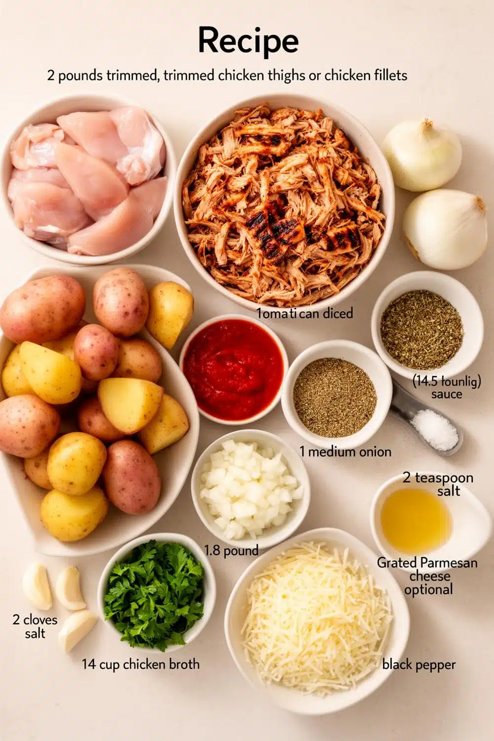 Easy Slow Cooker Italian Chicken & Potatoes Recipe