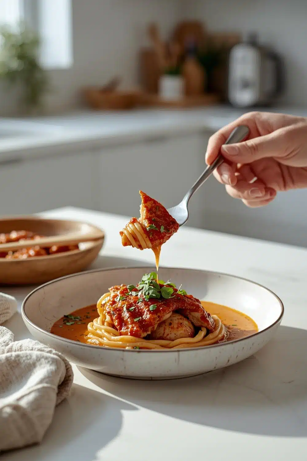 Easy Slow Cooker Italian Chicken & Potatoes Recipe