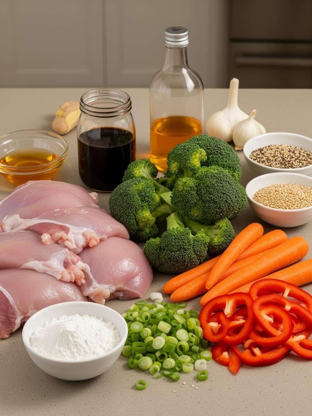 Easy Slow Cooker Teriyaki Chicken Thighs