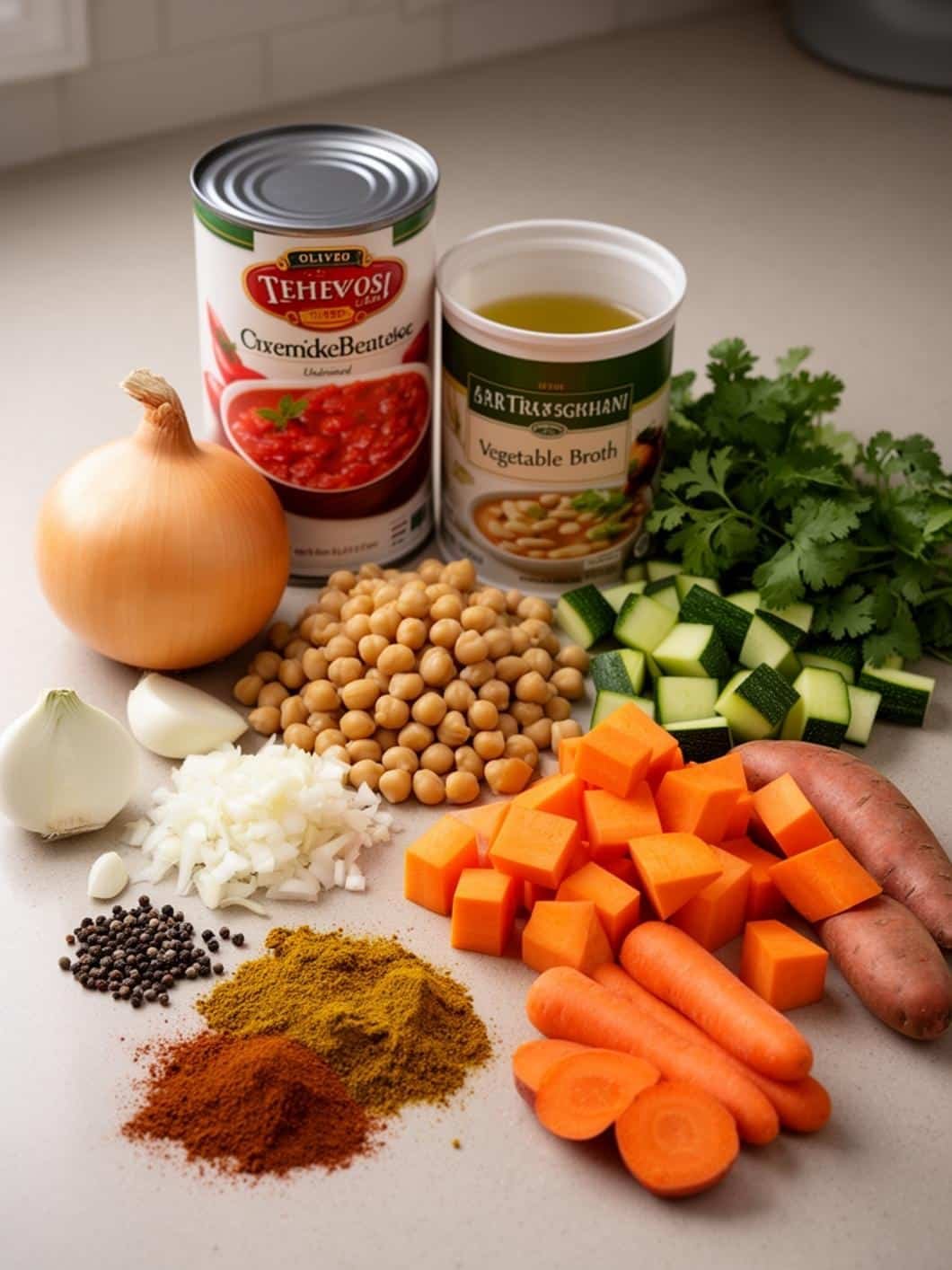 Hearty Slow Cooker Moroccan Chickpea Stew - Vegetarian & Flavorful 13 Hearty Slow Cooker Moroccan Chickpea Stew - Vegetarian & Flavorful