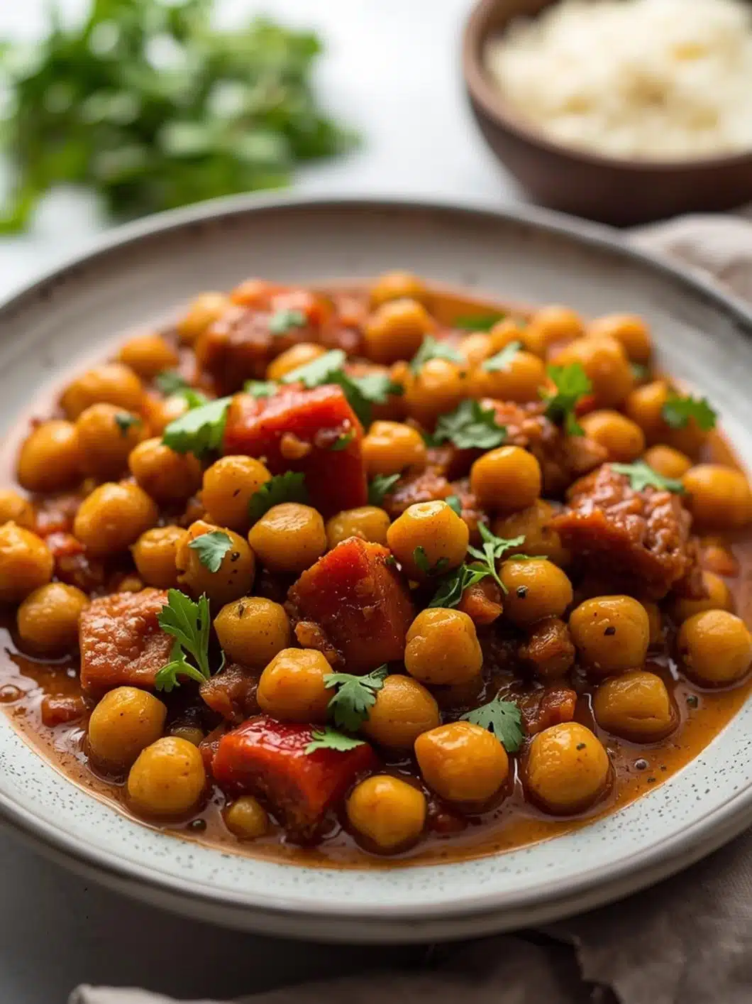 Hearty Slow Cooker Moroccan Chickpea Stew - Vegetarian & Flavorful 15 Hearty Slow Cooker Moroccan Chickpea Stew - Vegetarian & Flavorful