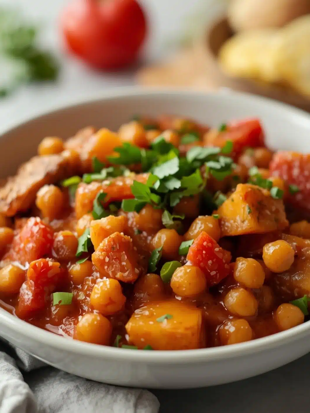 Hearty Slow Cooker Moroccan Chickpea Stew - Vegetarian & Flavorful 11 Hearty Slow Cooker Moroccan Chickpea Stew - Vegetarian & Flavorful