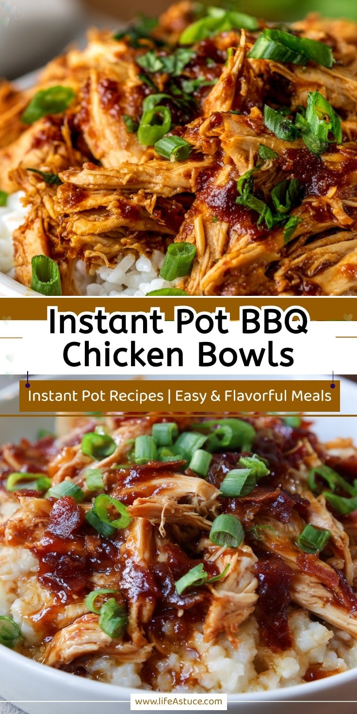 Instant Pot BBQ Chicken Bowls: Quick & Easy Weeknight Dinner