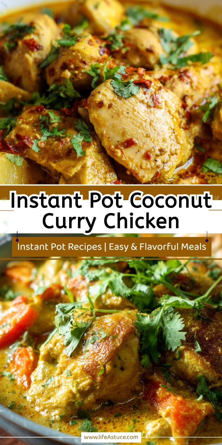 Instant Pot Coconut Curry Chicken: Quick & Easy Weeknight Meal
