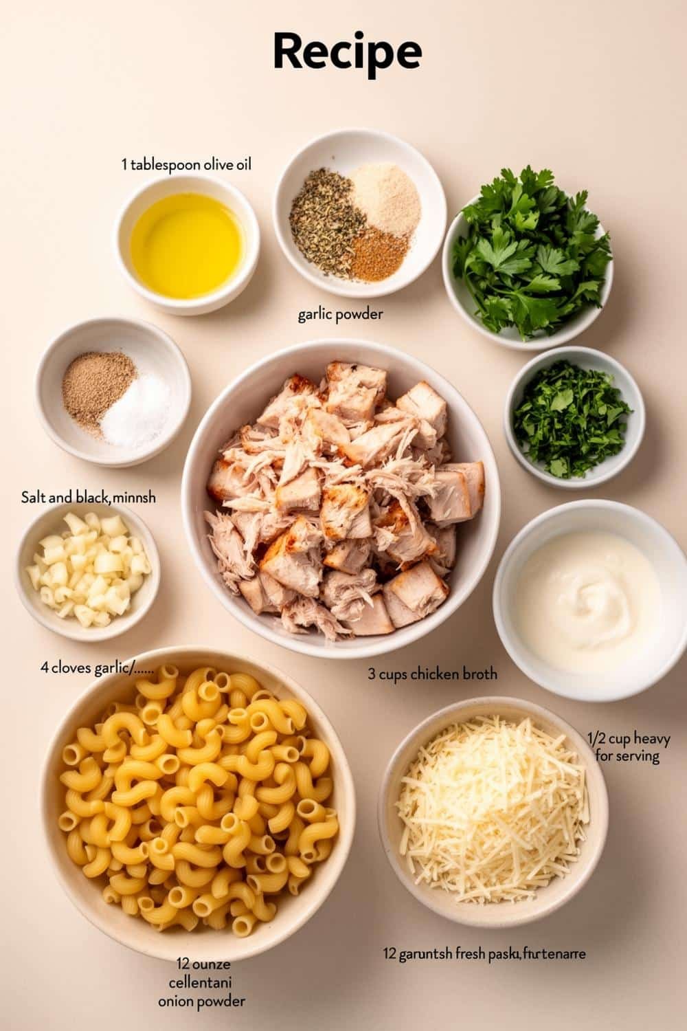 Instant Pot Creamy Garlic Parmesan Chicken Pasta