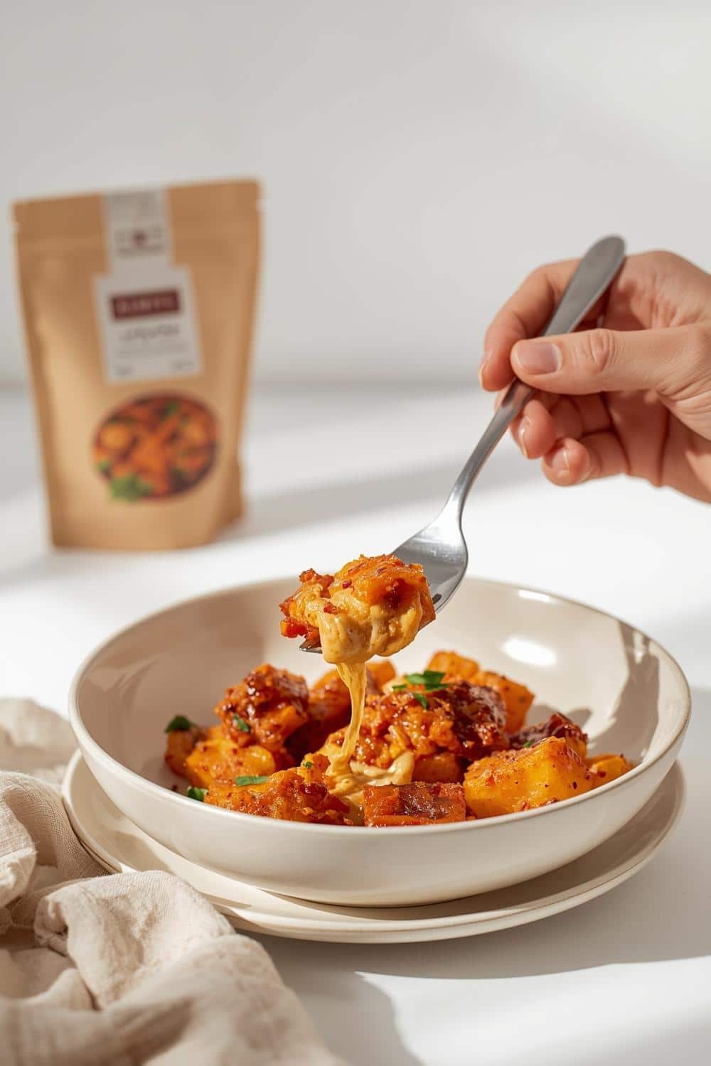 Instant Pot Creamy Garlic Parmesan Chicken Pasta