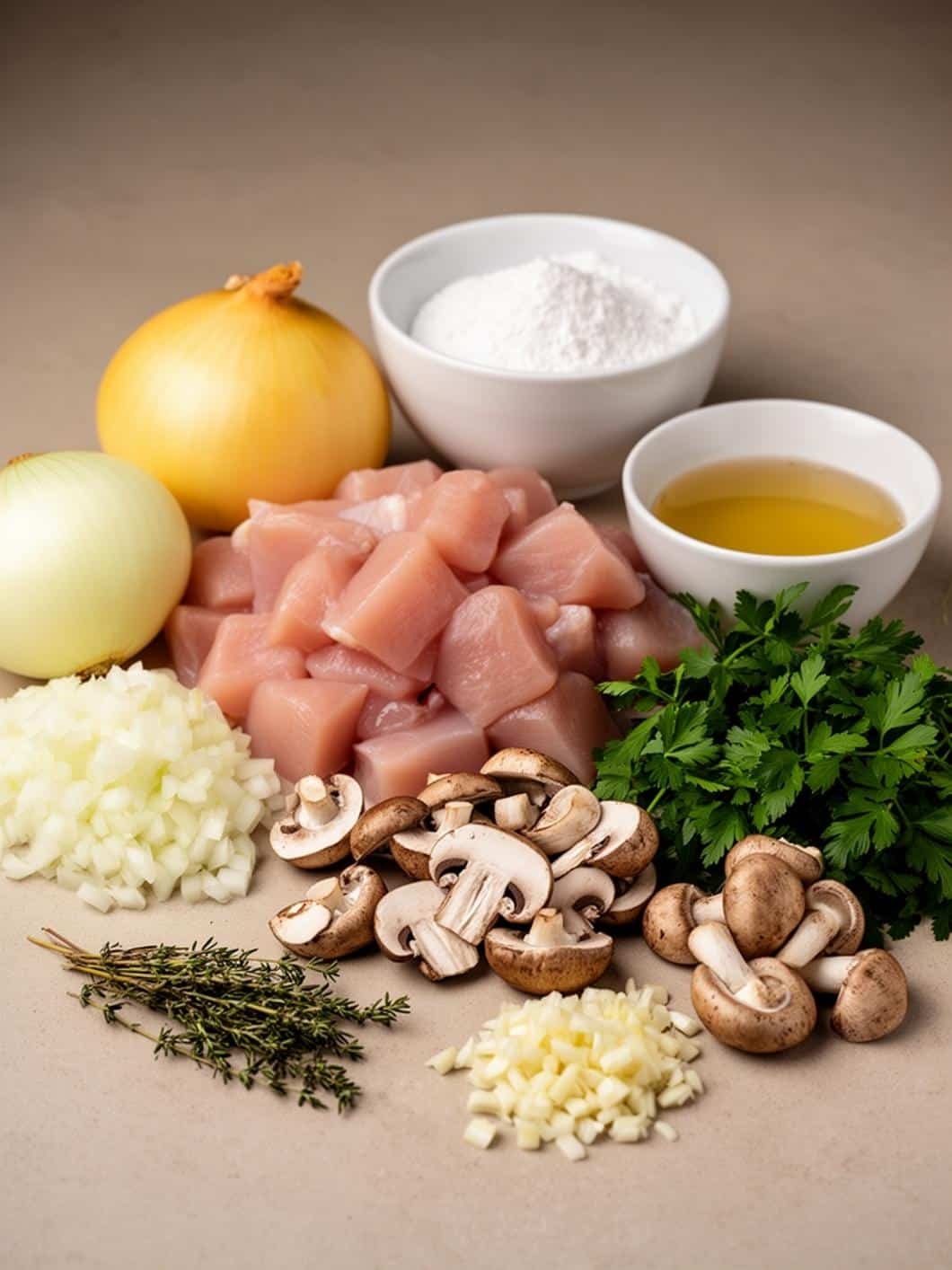 Instant Pot Creamy Mushroom Chicken (Dairy-Free)