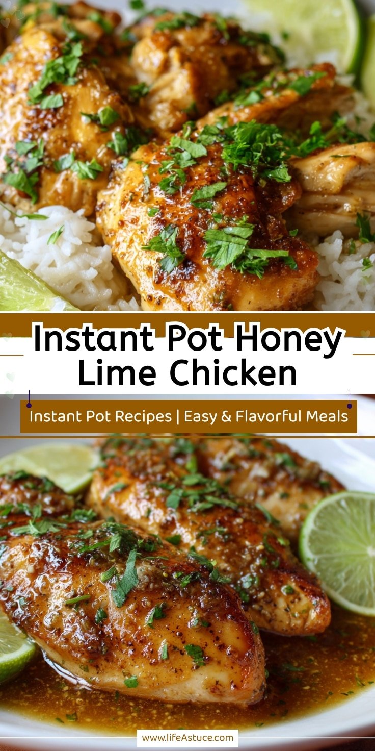 Instant Pot Honey Lime Chicken: Easy Pressure Cooker Recipe