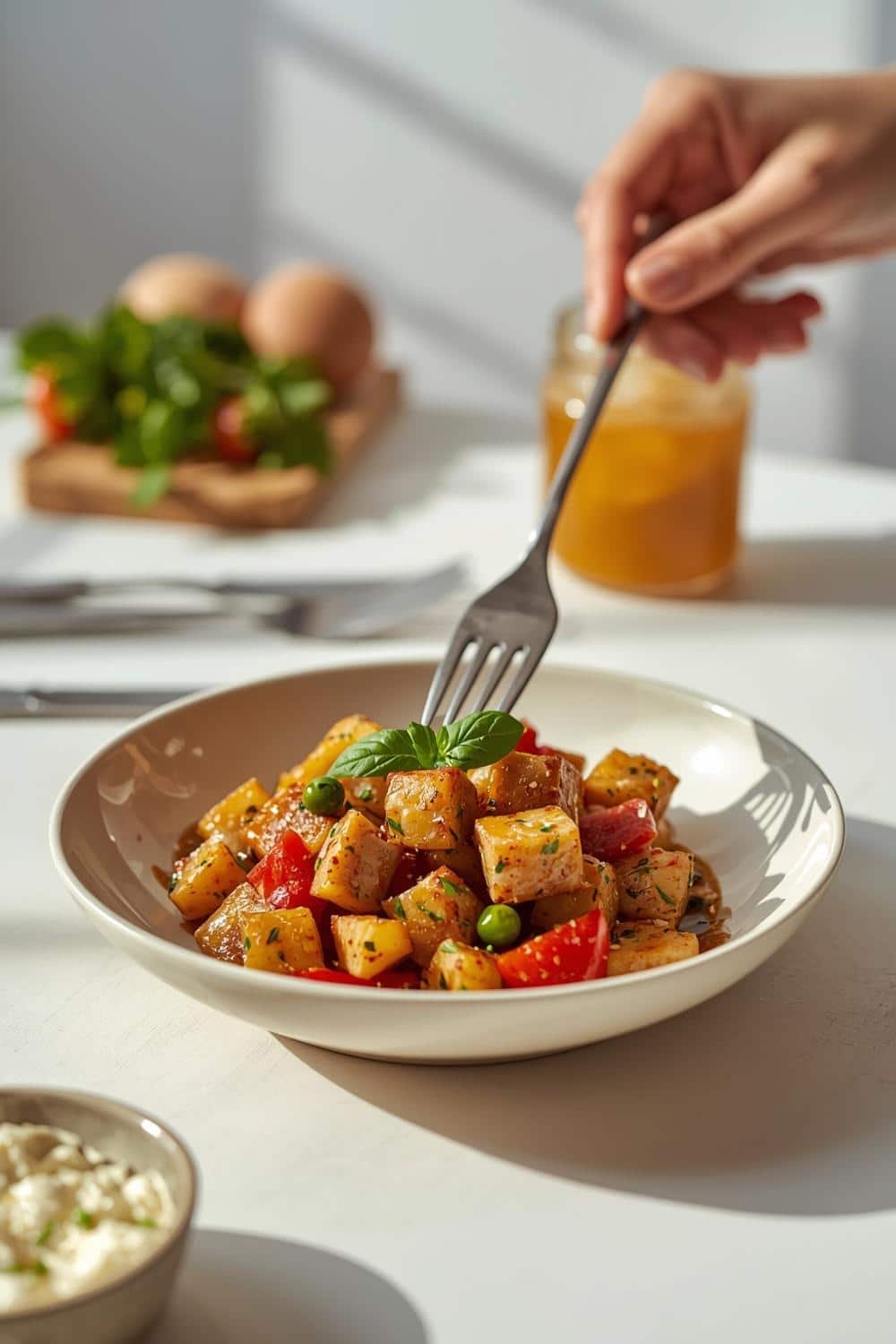 Instant Pot Lemon Dill Chicken & Potatoes - Easy & Healthy Dinner