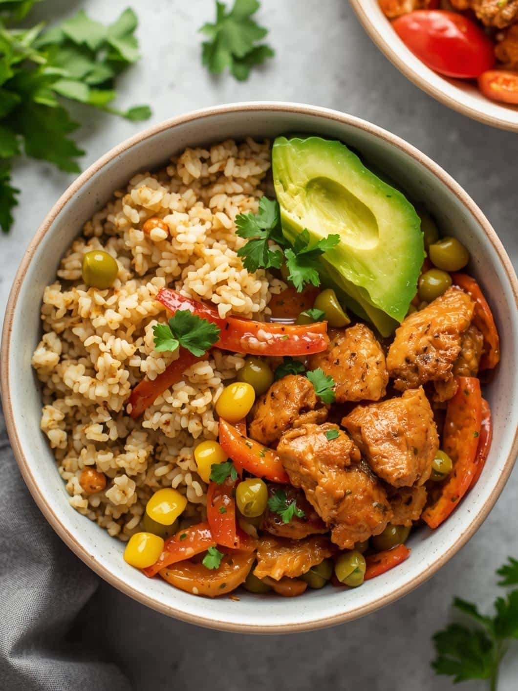 Instant Pot Mexican Chicken & Cauliflower Rice Bowls - Healthy Dinner for Two 15 Instant Pot Mexican Chicken & Cauliflower Rice Bowls - Healthy Dinner for Two