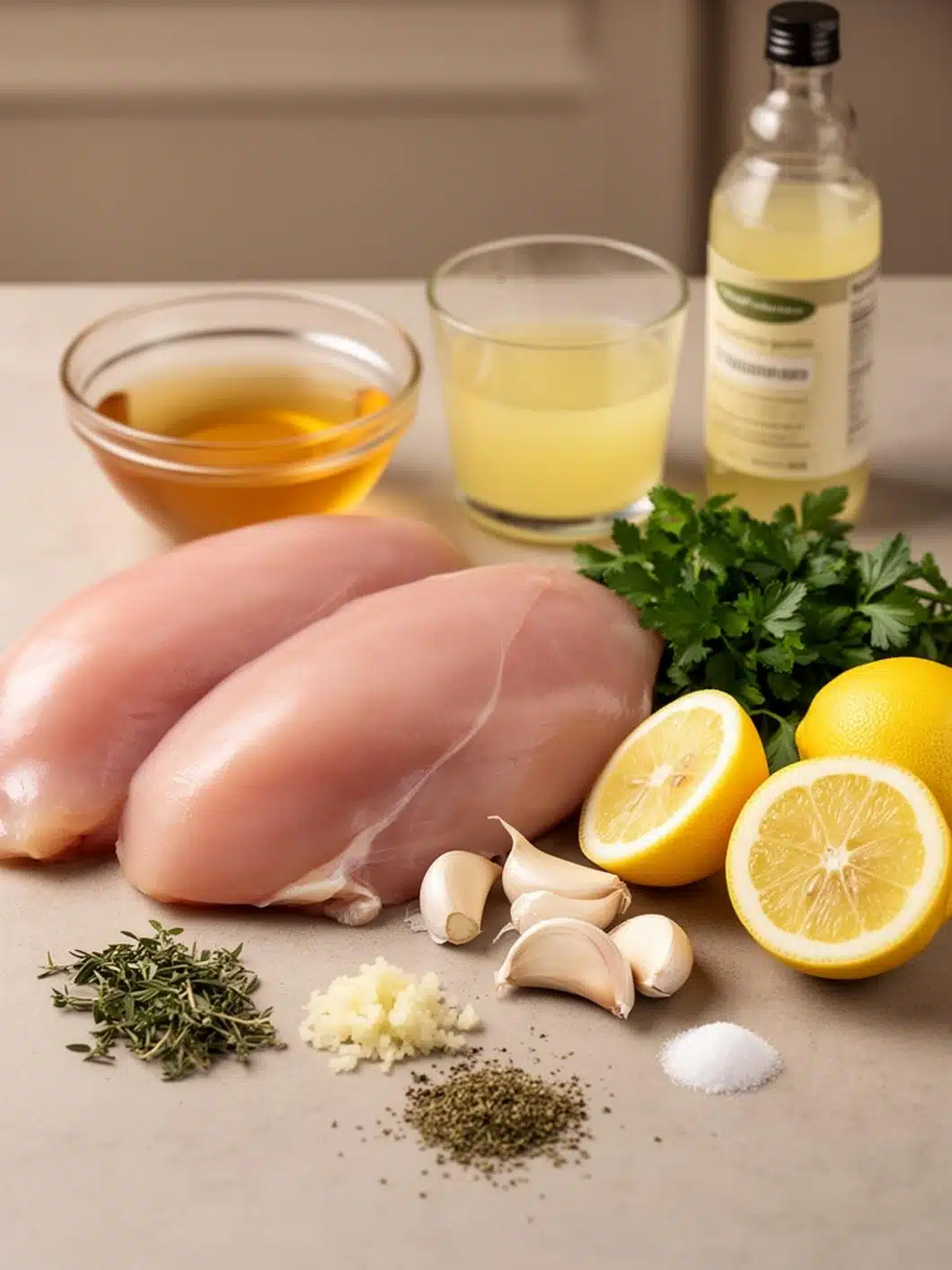 Slow Cooker Garlic Lemon Chicken: Easy Italian Dinner Idea