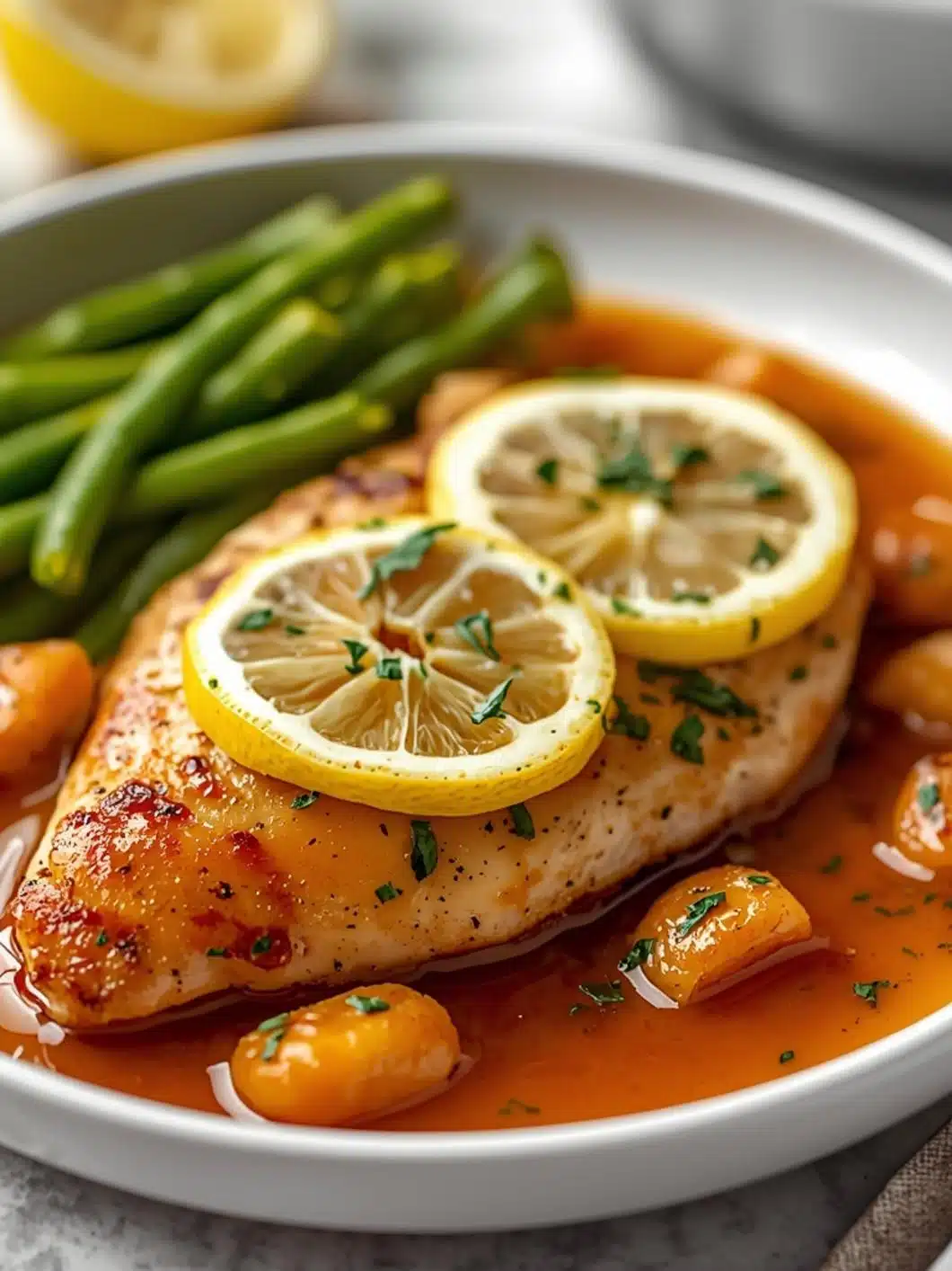 Slow Cooker Garlic Lemon Chicken: Easy Italian Dinner Idea