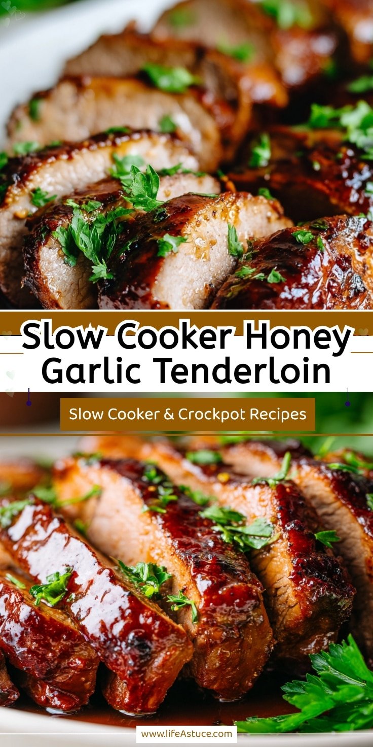 Slow Cooker Honey Garlic Tenderloin: Easy & Flavorful Family Dinner